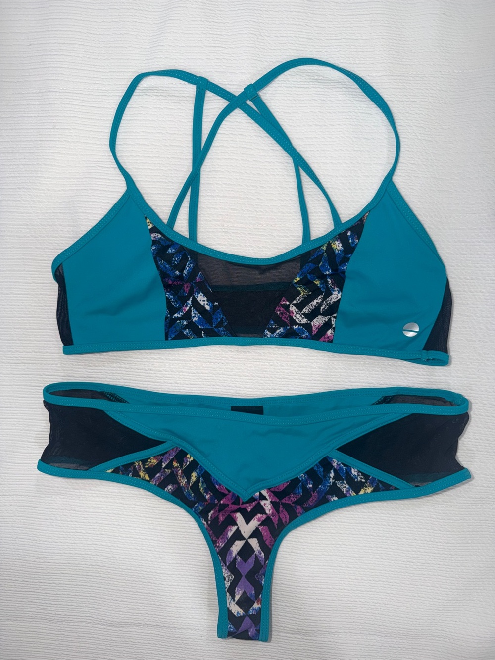 Sole East Crossback Women's Bikini Set Small